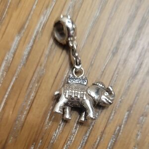 Brighton Silver Elephant Charm
